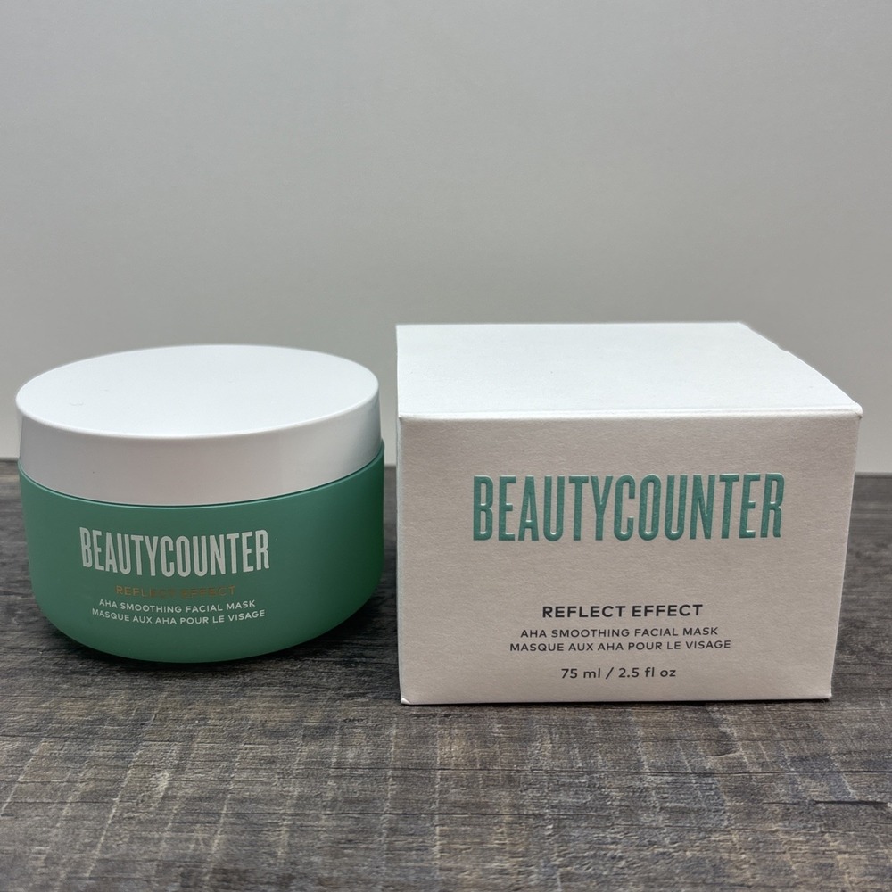 Beautycounter Reflect Effect AHA Smoothing Facial‎ Mask 75ml 2.5oz New in Box